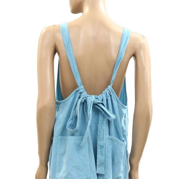 Free People We The Free Freebird Cord Jumpsuit Wide Leg Cotton Cozy S New 284589 - Picture 7 of 8